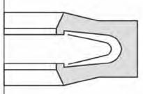 Face seal,static inside sealing-Type VB