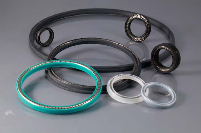 Spring energized seals