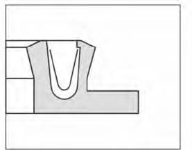 Retary shaft seal-Type VD