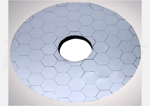 Plate in different material