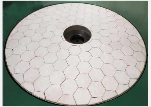 Plate in different material